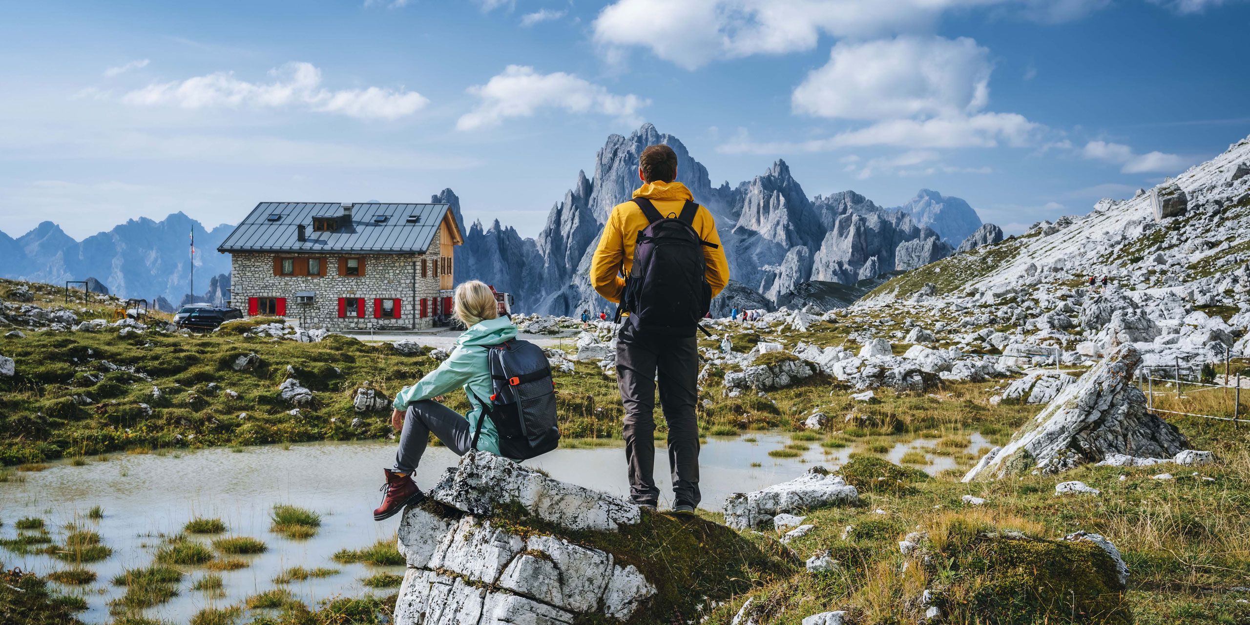 Rifugio nelle Dolomiti